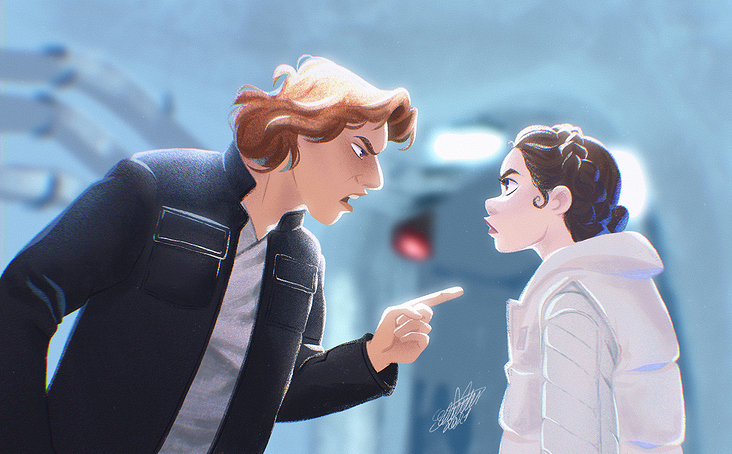 Star Wars – Han & Leia