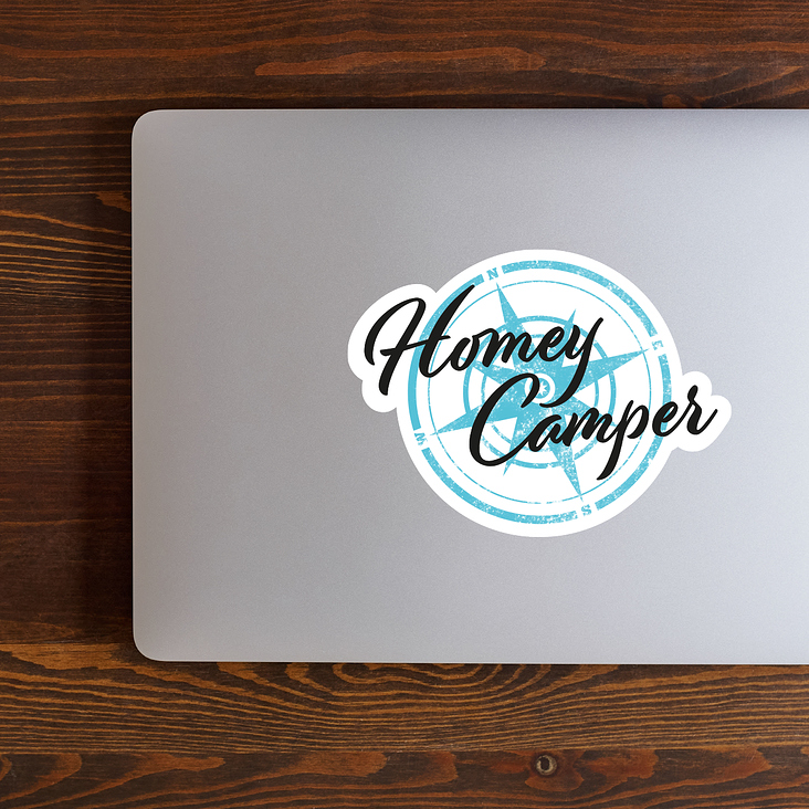 Logo Design für die Wohnmobilvermietung Homey Camper