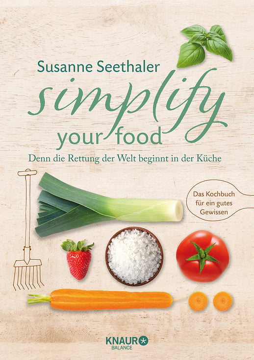 Simplify your food – Cover und Collage