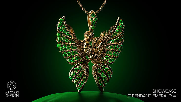 CGI Necklace Pendant