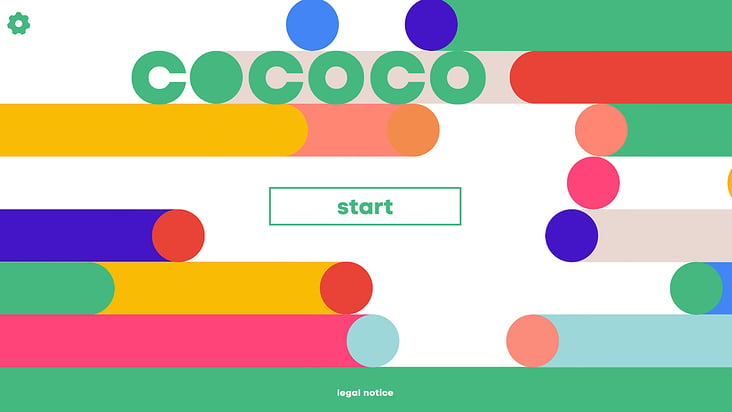 CoCoCo Startscreen