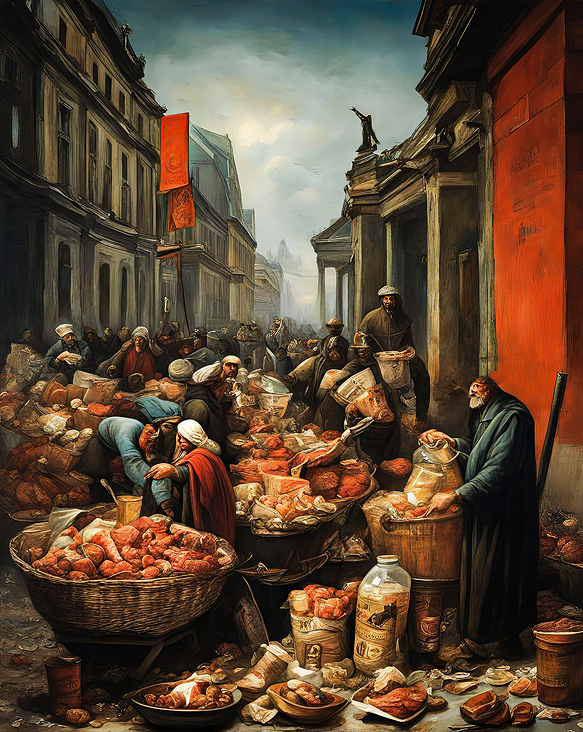 Fleischsammler von Berlin
