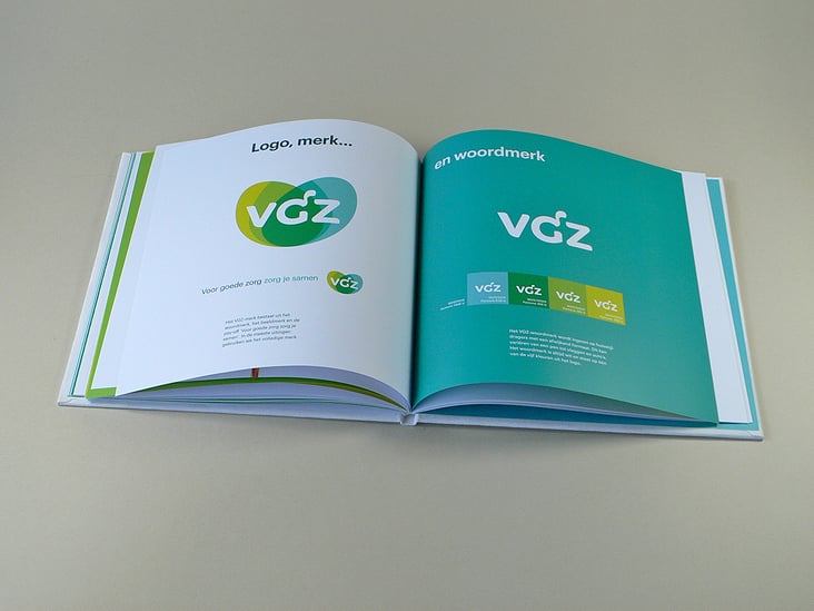 VGZ Brand Book / Spread