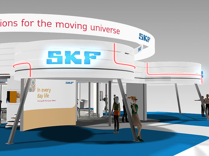 SKF GmbH Messestand