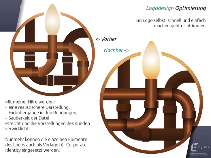 Logodesign Verbesserung