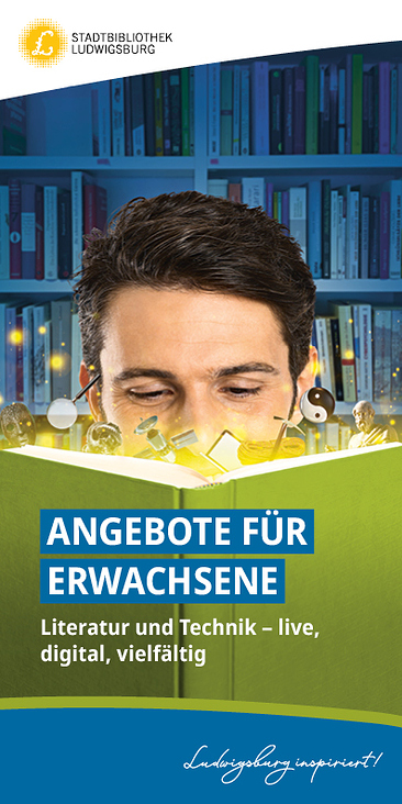 Stadtbibliothek Ludwigsburg Titelmotiv Erwachsene