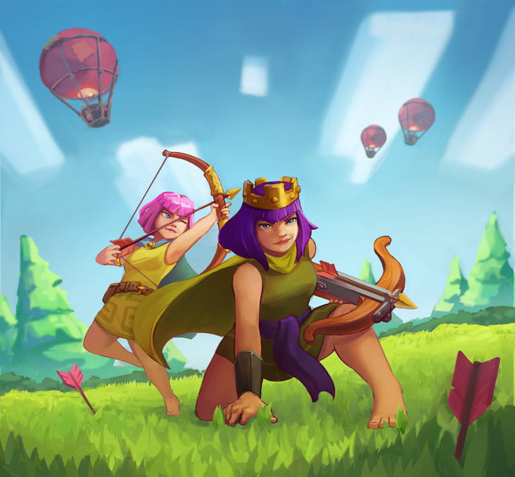 Clash Royale Fanart Illustration