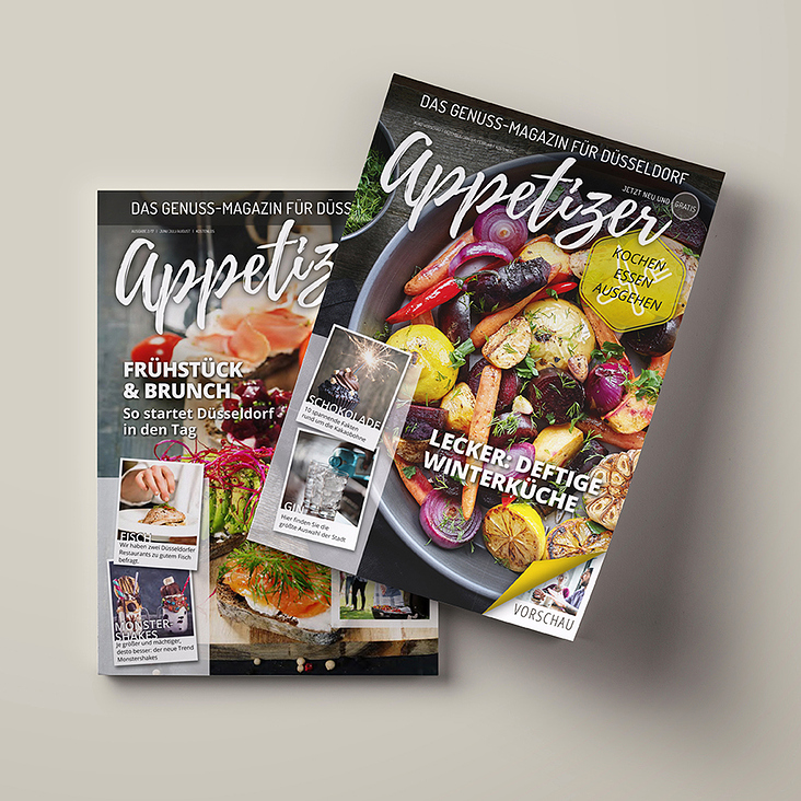 Appetizer – Das Genuss-Magazin für Düsseldorf