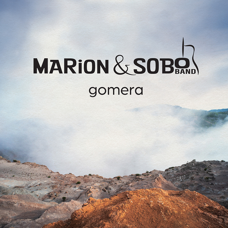 Cover Marion & Sobo Band / gomera (Bildbearbeitung, Montage, Retusche, Layout, Typografie)