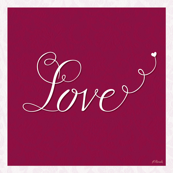 Lettering Design „Love“