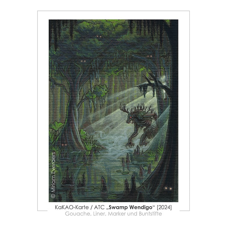 Swamp Wendigo [2024], KaKAO-Karte (6,4×8,9cm)