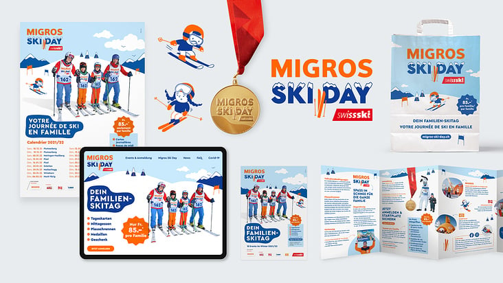 Migros Ski Day Gesamtauftritt