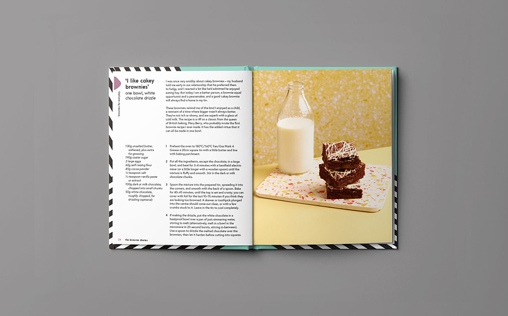 The Brownie Diaries – Rezeptlayout links