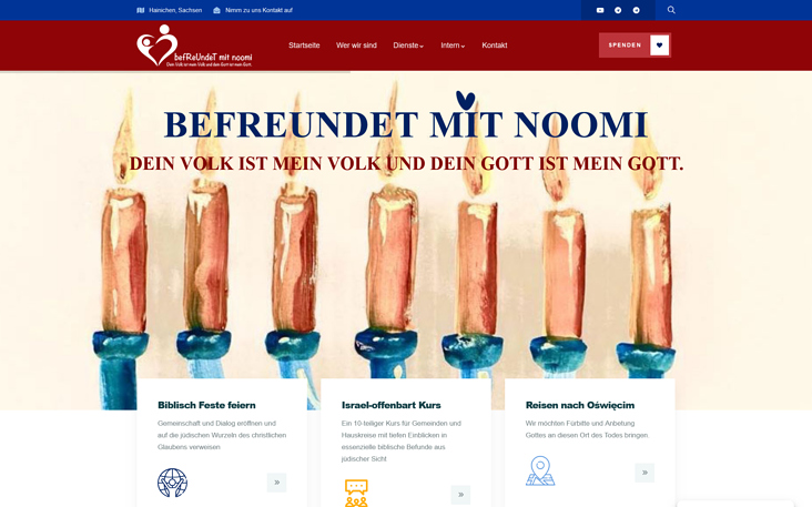 Projektwebsite Befreundet Mit Noomi