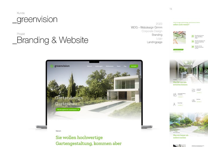 greenvision – Branding & Website