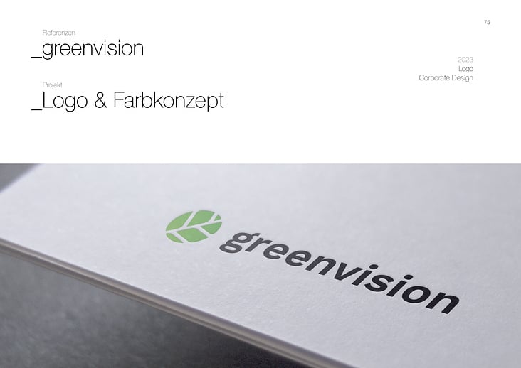 greenvision – Logo & Farbkonzept