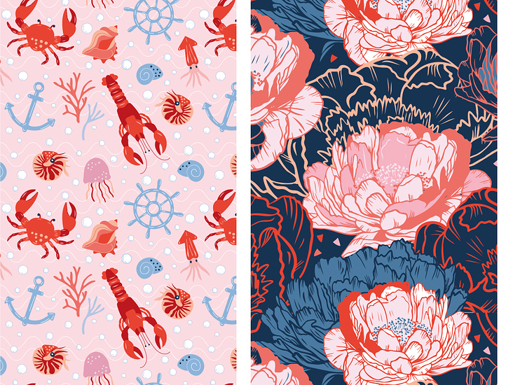 Illustrationen | Pattern Design | Übersicht