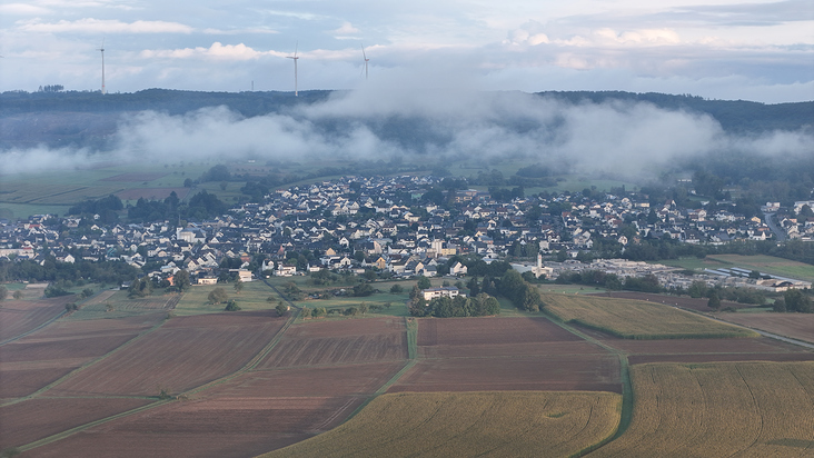 Frickhofen am Morgen.