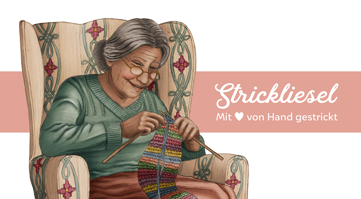 Strickliesel – Logo & Corporate Design / Illustration