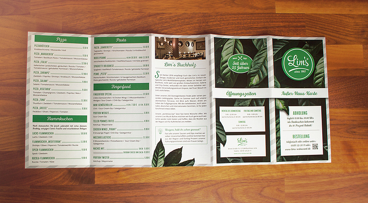 Lim’s Printmedien – Flyer