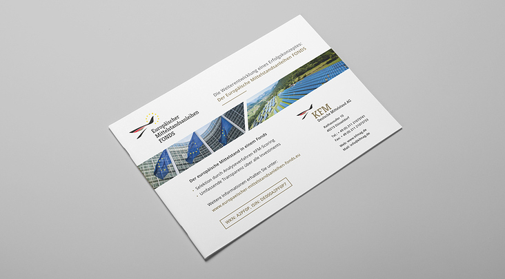 Europäischer Mittelstandsanleihen FONDS – Logo & Corporate Design