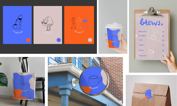 Brand Design – Brew and Bliss