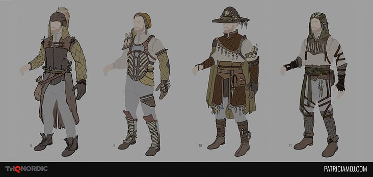 examples: armor and attachment options