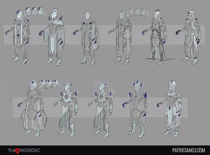 armor designs + variants, cloth and masks