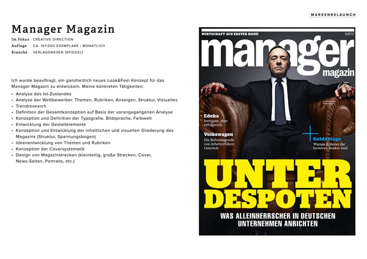 Manager Magazin – Publishing Management