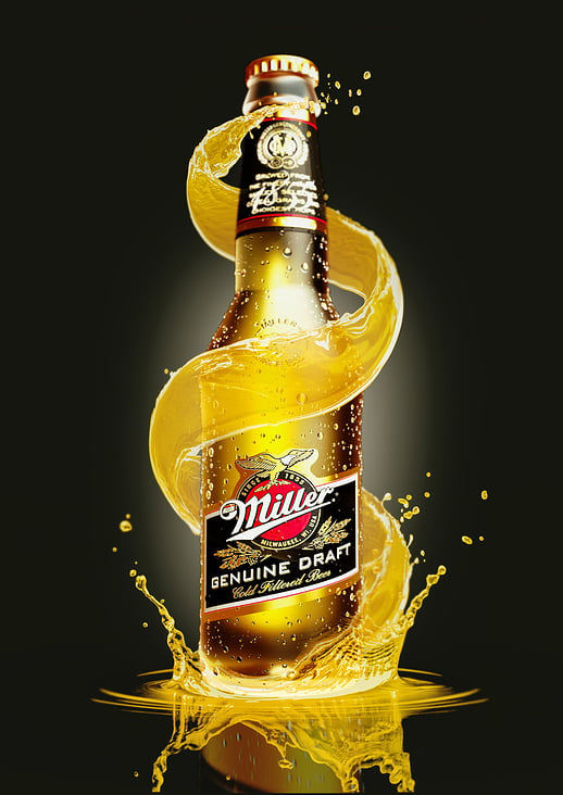 miller-bier-3d-produktvisualisierung