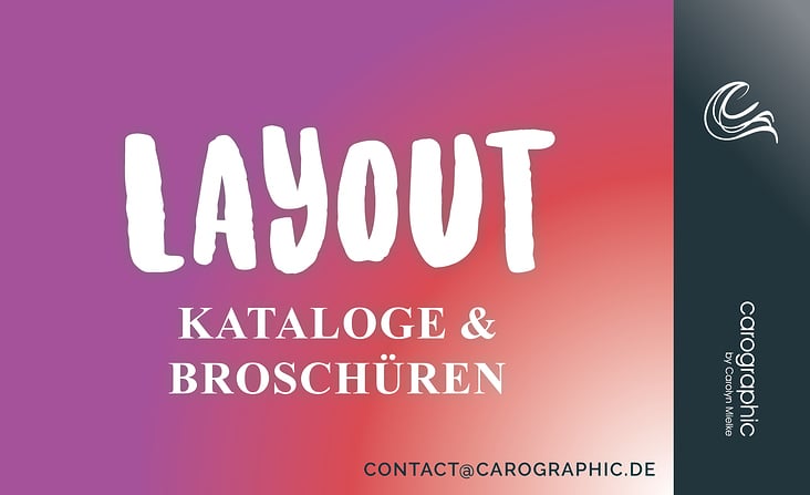 Werbeagentur Freelancer Grafikdesign Kataloge Broschüren Print Design B2B