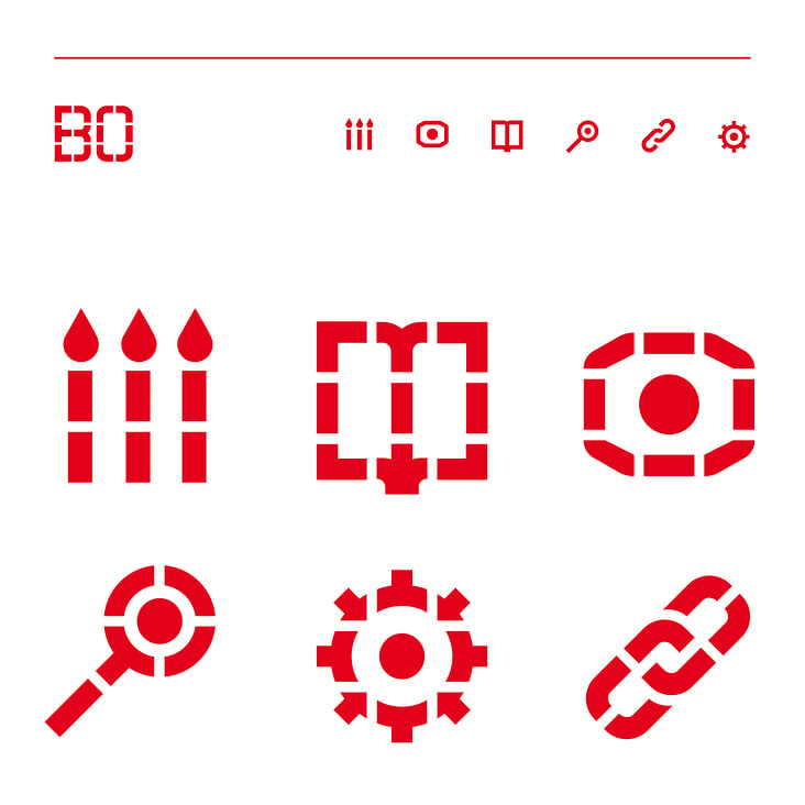 Entwicklung von Icons im Corporate Design