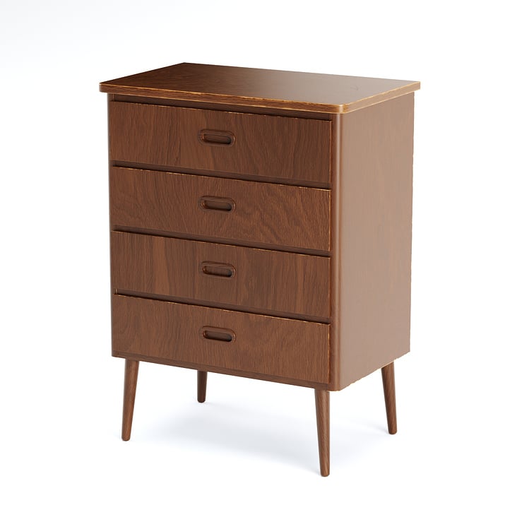 Scandinavian vintage chest of drawers | CGI