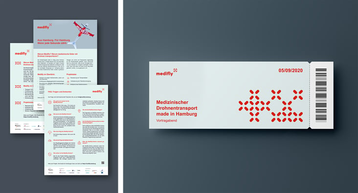 Plakat und Ticket Design