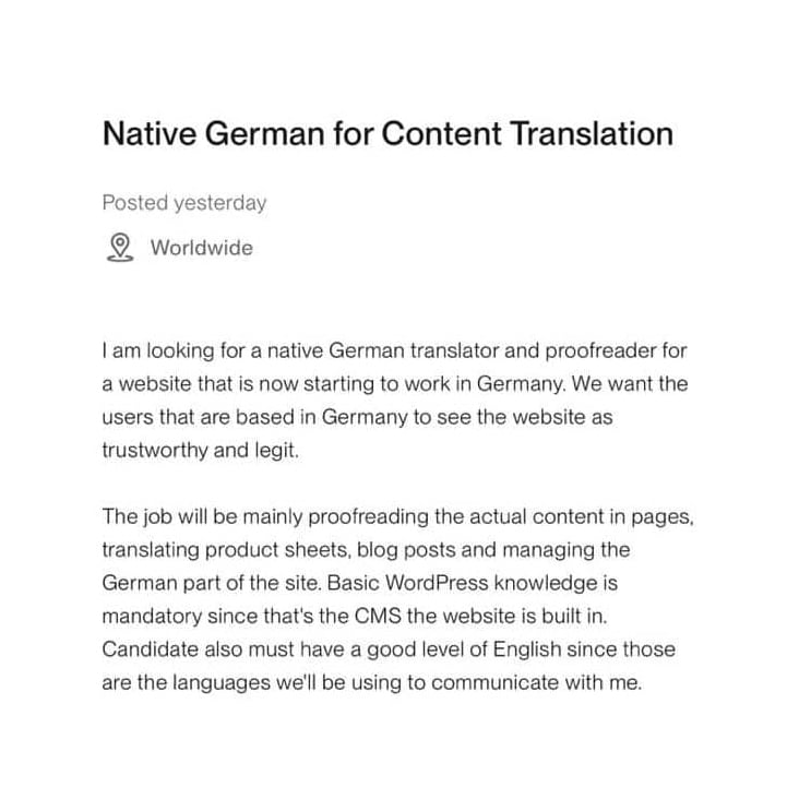 Native German for Translation