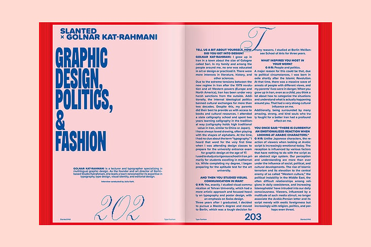 Slanted Magazine #44—Type Fashion