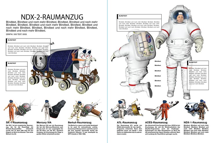 RAUMANZÜGE / SPACESUITS