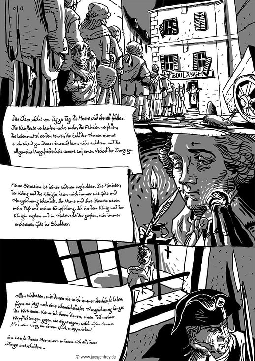 Comic zur französischen Revolution, 3