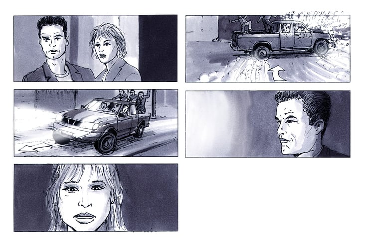 Storyboard Filmprojekt „Der große Bagarozy“