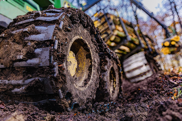 Holzrücken