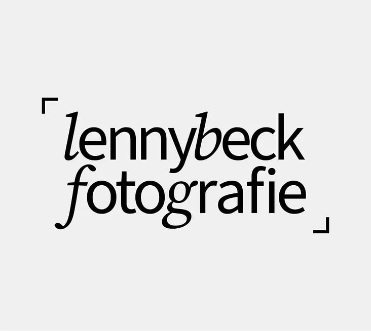 Logo Design: Lenny Beck Fotografe (lange Version)