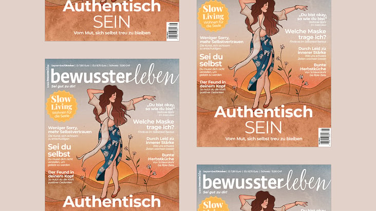 Editorial Design: bewusster leben