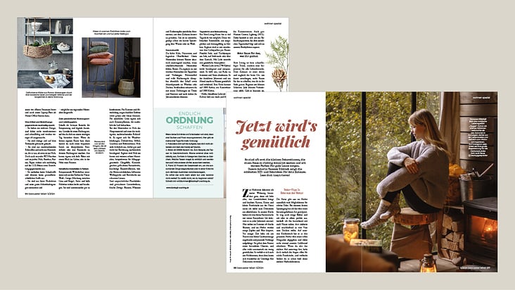 Editorial Design: bewusster leben