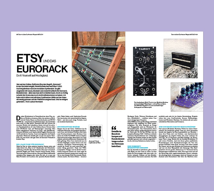 Editorial Design: Synthesizer Magazin