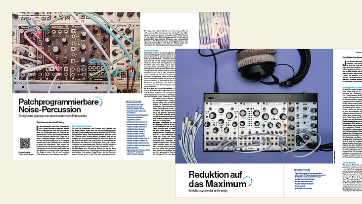 Editorial Design: Synthesizer Magazin