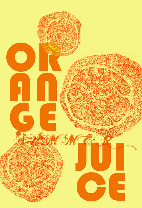 Poster Orange