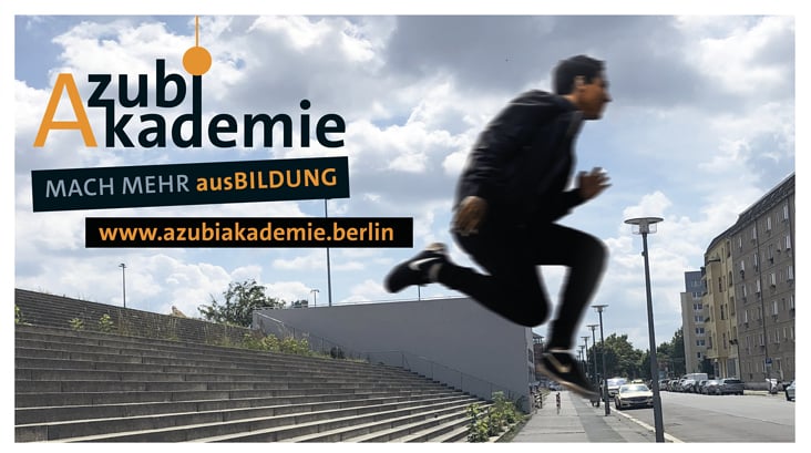 Keyvisual für AzubiAkademie (Handwerkskammer Berlin)