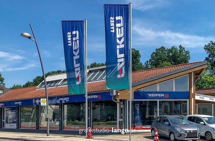 Aussenwerbung I Autohaus Neumaier