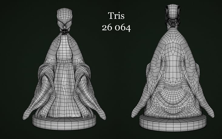 Front/back geo