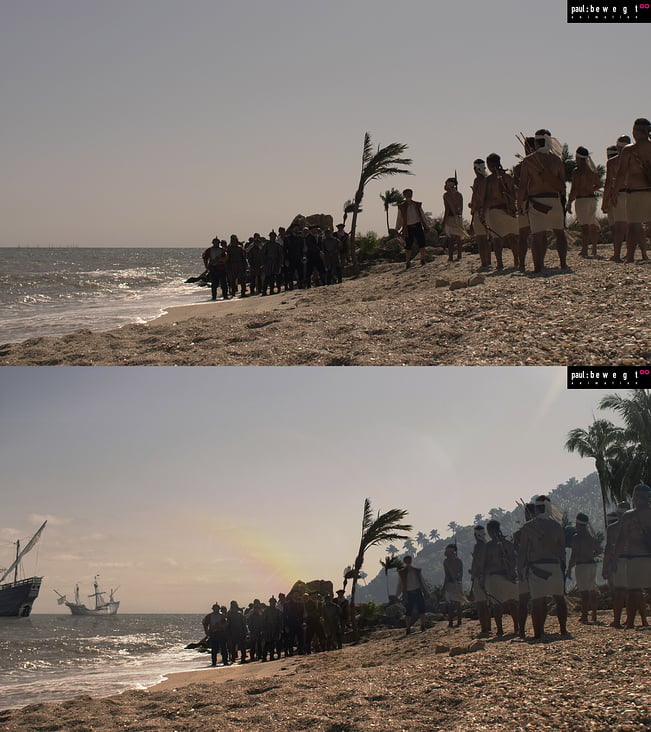 magellan’s reise um die erde – connect island inhabitants, VFX